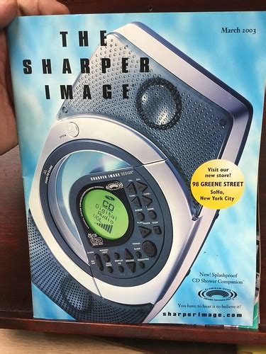 Sharper Image Catalog Cover From The Huge Prior Art Resea Flickr