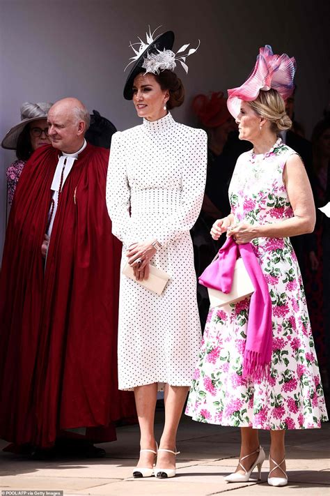 Royals Arrive For Historic Order Of The Garter Procession As Thousands