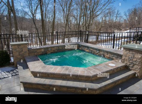 Hot tub snow hi-res stock photography and images - Alamy