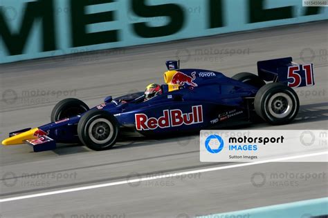 Alex Barron Usa Red Bull Cheever Racing Dallara Toyota Practices