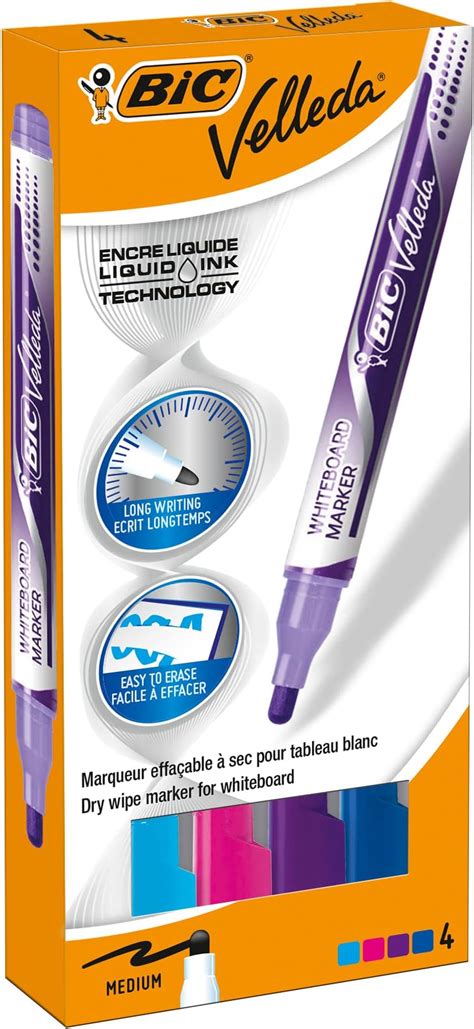 Kores K Marker XW2 Marqueurs De Couleur Pour Tableau Blanc Avec