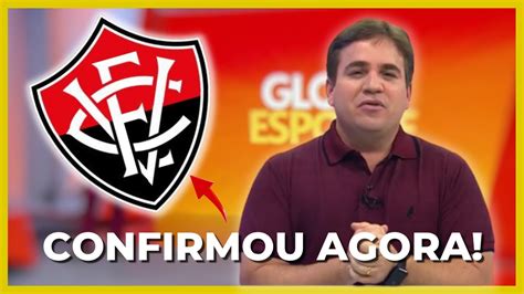 ACABOU DE SAIR POR ESSA NINGUÉM ESPERAVA NOTÍCIAS DO VITÓRIA YouTube