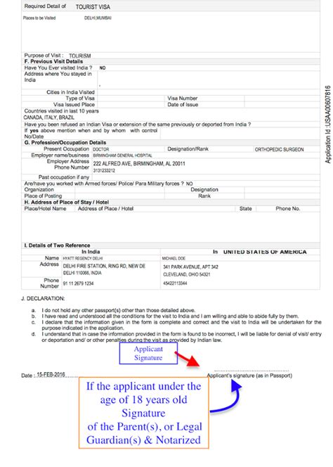 Personal Particulars Form For Indian Passport Renewal Sample Printable Form 2024