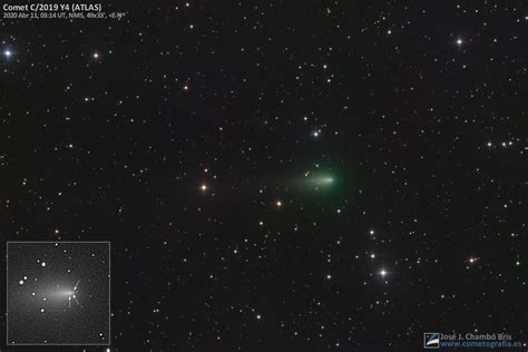 Comet C 2019 Y4 ATLAS Splits Sky Telescope Sky Telescope