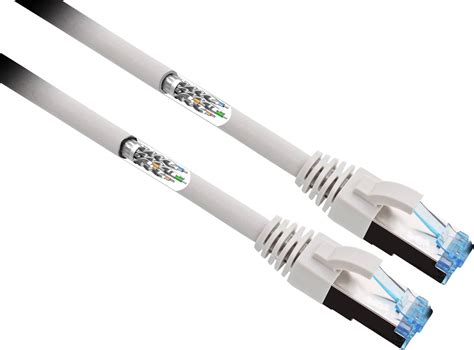 Rj45 Réseau Informatique Câble De Raccordement Cat 6a Conrad Fr