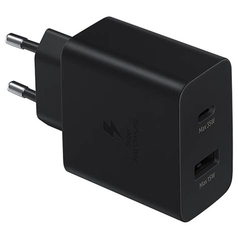 Samsung Fast Duo Travel Charger Ep Ta Nbegeu Black