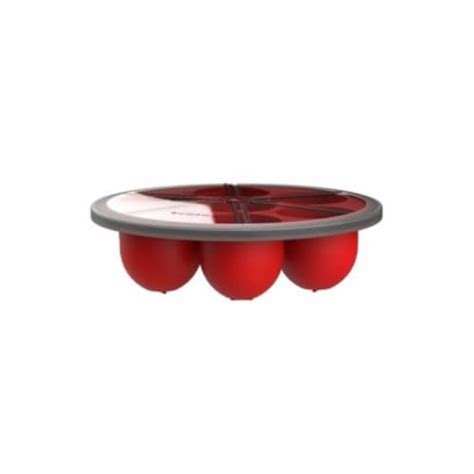 IP SILICONE EGG BITES W LID RED, 1 ct - Kroger