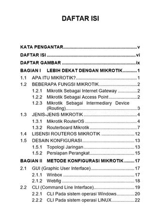 Jual Buku Konfigurasi Dasar Mikrotik Menggunakan Metode Gui Cli