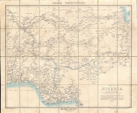 Map of Nigeria.: Geographicus Rare Antique Maps