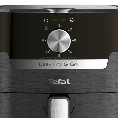 Tefal Easy Fry Grill 1550 W melna Karstā gaisa friteris EY501815