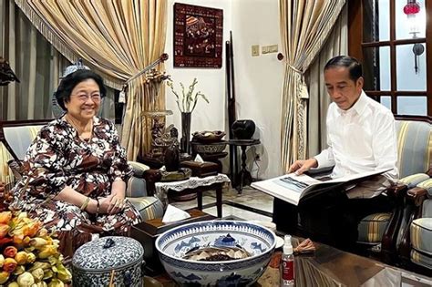 Jokowi Silaturahmi Ke Rumah Megawati Ini Yang Dibahas