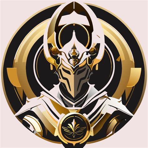 Premium Photo | Council of lotus warframe vector illustration