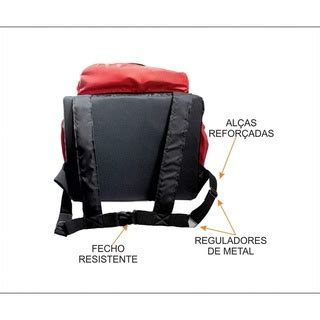 Mochila Bag Entrega Delivery Motoboy L Completa Isopor Deluxe