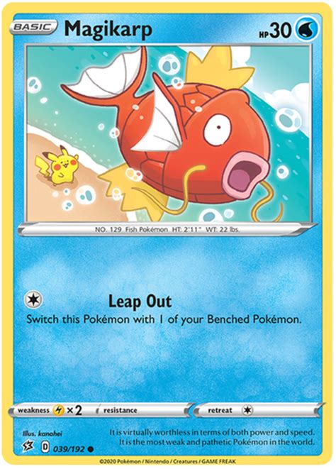 Magikarp Rebel Clash Pokemon Card