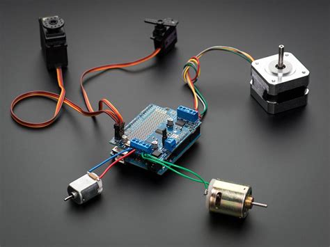 Bouclier Moteur Pas Pas Servo Adafruit Pour Kit Arduino V Opencircuit