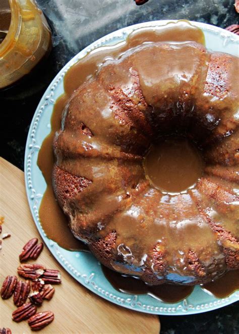 Toffee Pecan Caramel Pound Cake Carlsbad Cravings Caramel Pound