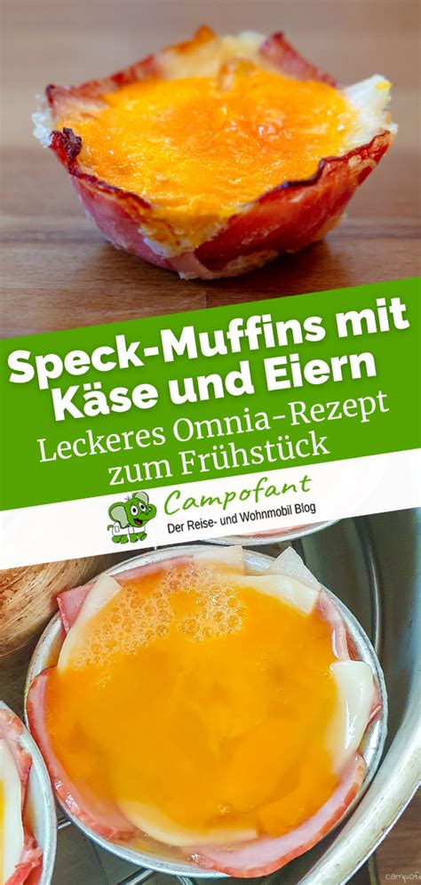 Omnia Rezept Speck Muffins Mit K Se Und Eiern Rezept Rezepte