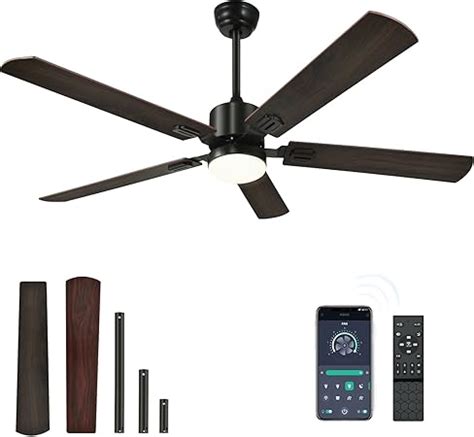 Amazon Yitahome Inch Smart Ceiling Fan With Light And Remote