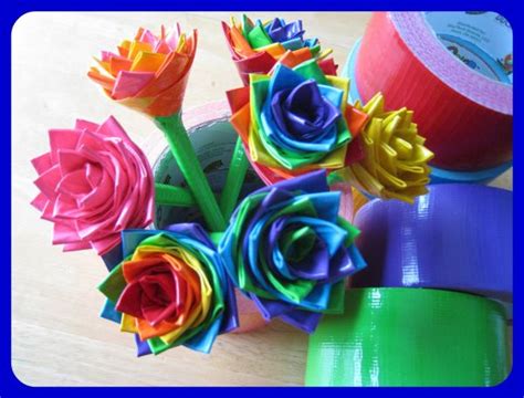 Awesome Crafts Made With Duct Duck Tape Kids Crafts And Activities