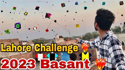 Basant Lahore Challenge Patang Bazz Kite Flying Kite