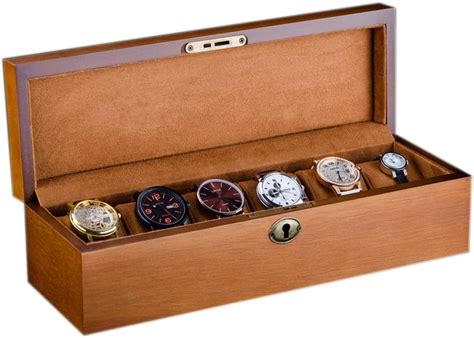 Lhnly Watch Box Bo Tier De Montre Vintage Pour Homme Et Femme