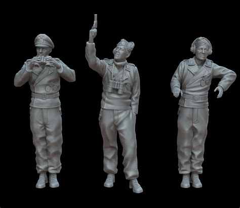 Figures German Tankers Part 1 White Stork Miniatures