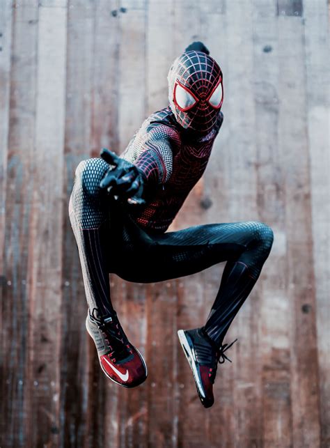 Amazing Spider Man Inspired Miles Morales Spiderman Cosplay Miles