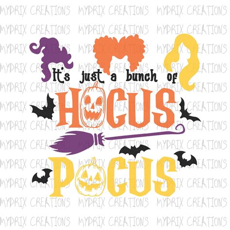 Hocus Pocus The Sanderson Sisters Halloween Svg Png Eps Dxf Pdf