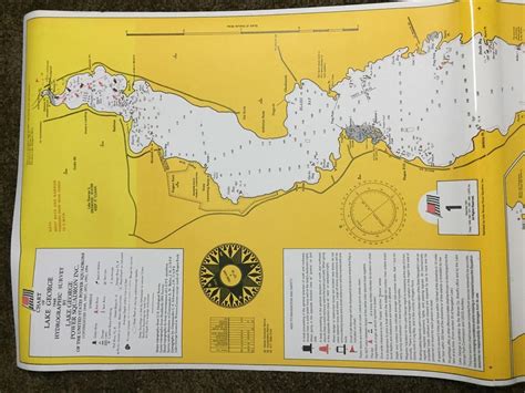 Lake George Boating Map - Mammoth Mountain Trail Map