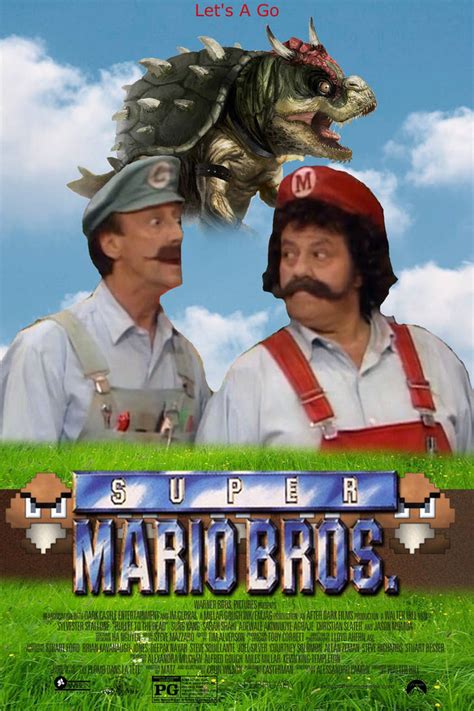 Super Mario Bros 80s Movie Poster by VilgotEk2 on DeviantArt