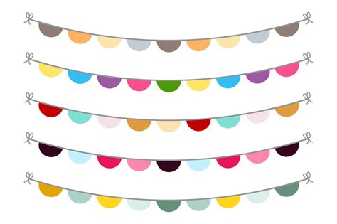 15 Buntings Clipart Bunting Banner Clipart Bunting Svg Bunting Flag