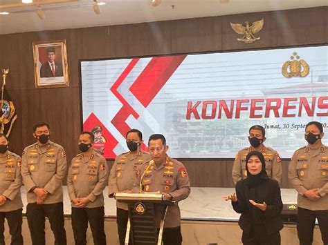 Polisi Tembak Polisi Kapolri Sebut Tiga Kapolda Tidak Terlibat Pada