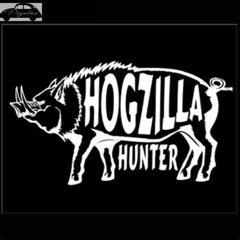 Pegatina Hunt Boar Decal Hunting Club Sticker Hollow Sticker Hunter Car