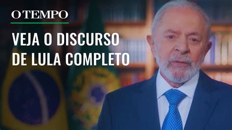 Lula Faz Discurso De 1 Ano E Meio De Governo E Diz Que Não Abrirá Mão Da Responsabilidade