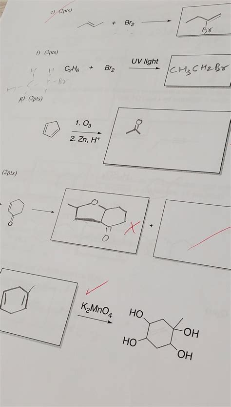 Solved Write The Missing Reactants Products Or Chegg