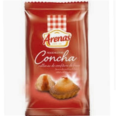 Magdalenas Rellenas De Confitura De Fresa 6 Unidades 200 G 7 05 Oz