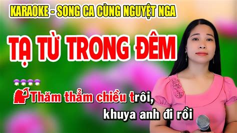 T T Trong M L Karaoke Thi U Gi Ng Nam L Song Ca C Ng Nguy T Nga