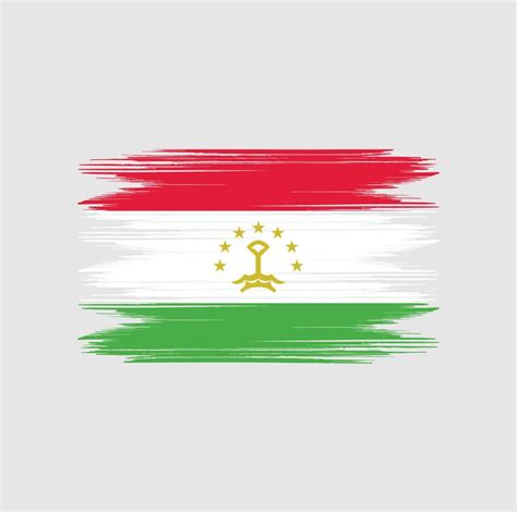 Tajikistan Flag Brush 6078226 Vector Art at Vecteezy