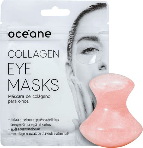 Kit Oc Ane Rose Quartz Eye Masks Beleza Na Web Pro Pro