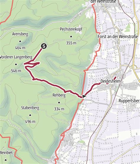 Eckkopf Deidesheim • Wanderung