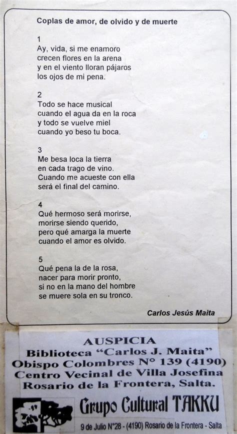 Carlos Jesús Maita Historia y Literatura VIEJOS POEMAS DE AMOR