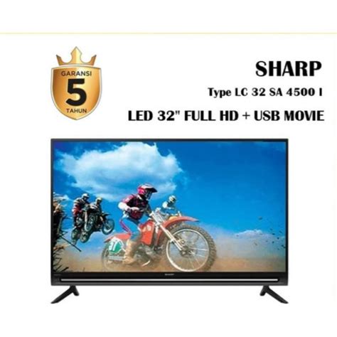 Jual LED SMART TV SHARP LC 32SA4500I 32inch Garansi Resmi Shopee