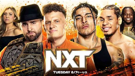 Wwe Nxt January Preview Match Card Info Itn Wwe