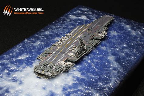 Nimitz Aircraft Carrier Diorama White Weasel Studio