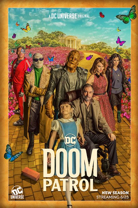 Doom Patrol Season Poster Reveals Dorothy In Wizard Of Oz Theme