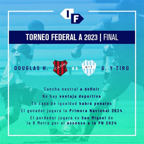 Douglas Vs Gimnasia Y Tiro La Gran Final Del Federal A Interior Futbolero