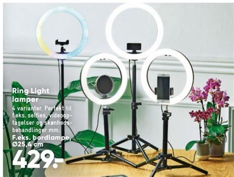 Ring Light Lamper Tilbud Hos Bilka