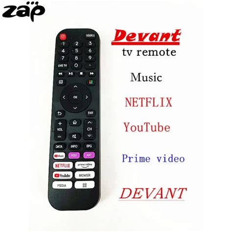 New Devant Remote Control Use Original For DEVANT LCD LED TV Player