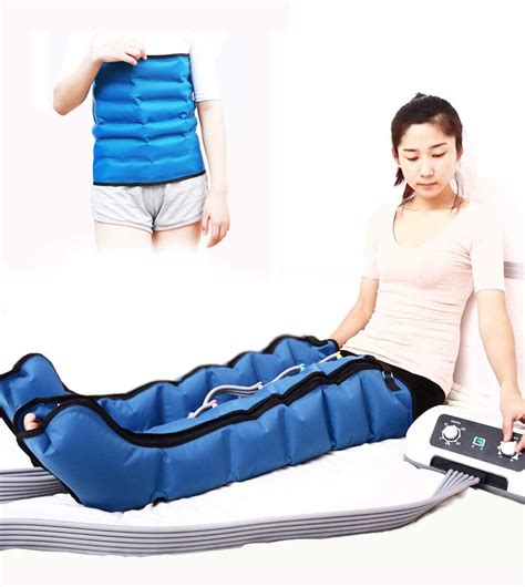 Air Wave Pressure Pressotherapy Massage Compression Circulator Leg Arm Waist Lymphatic