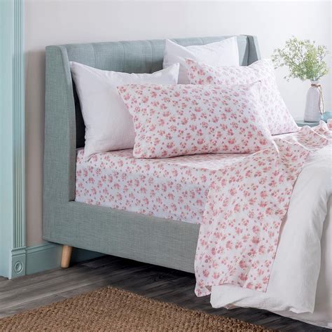 Martha Stewart Posy Cal King Size Sheets 4 Piece Set 100